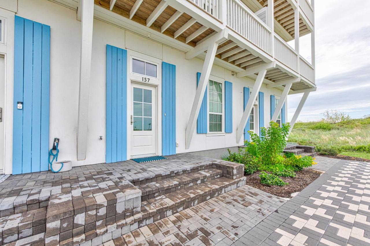 Blowfish Bungalow Rooftop Balcony, Boardwalk To Beach Villa Port Aransas Exterior photo