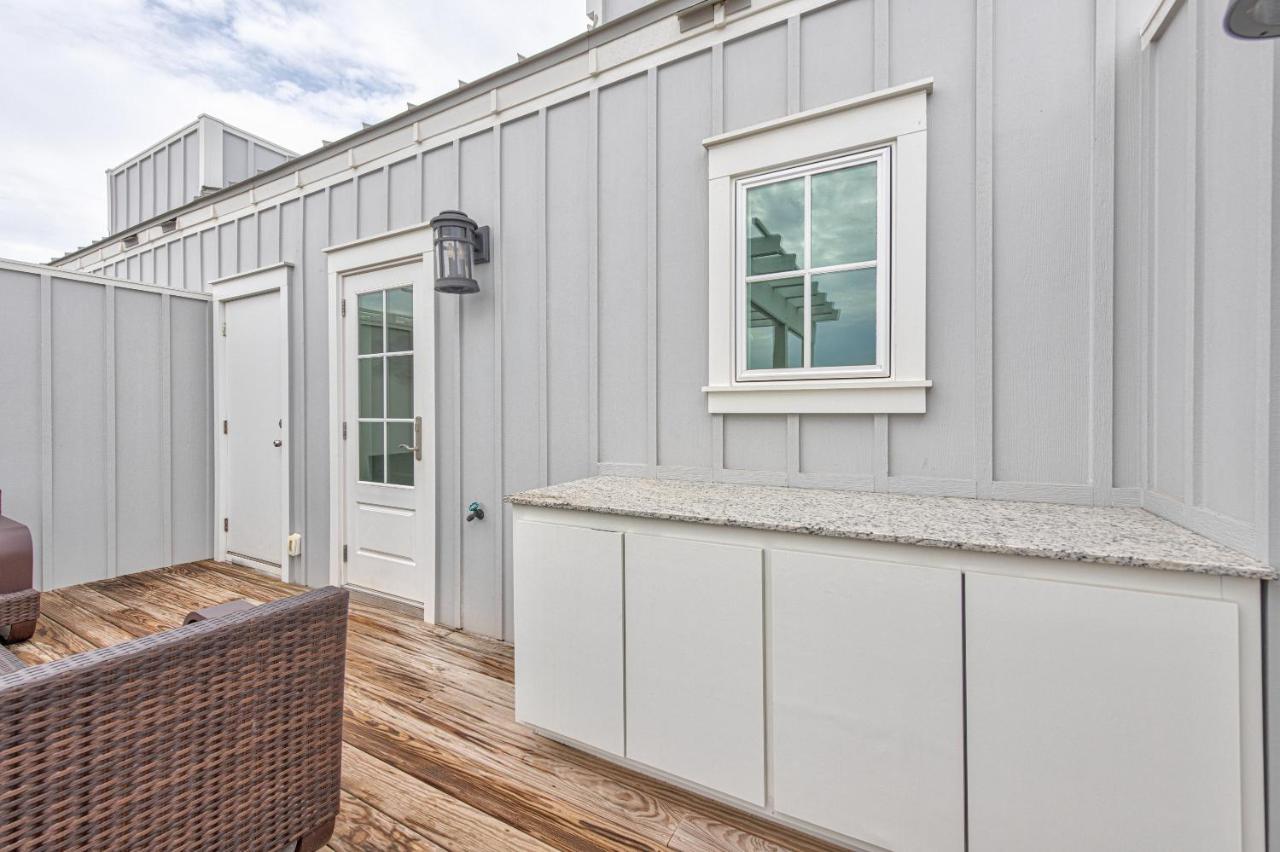 Blowfish Bungalow Rooftop Balcony, Boardwalk To Beach Villa Port Aransas Exterior photo